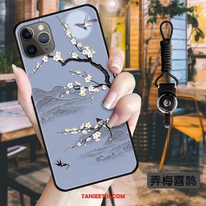 Etui iPhone 11 Pro Max Nubuku All Inclusive Ochraniacz, Pokrowce iPhone 11 Pro Max Tendencja Crane Vintage