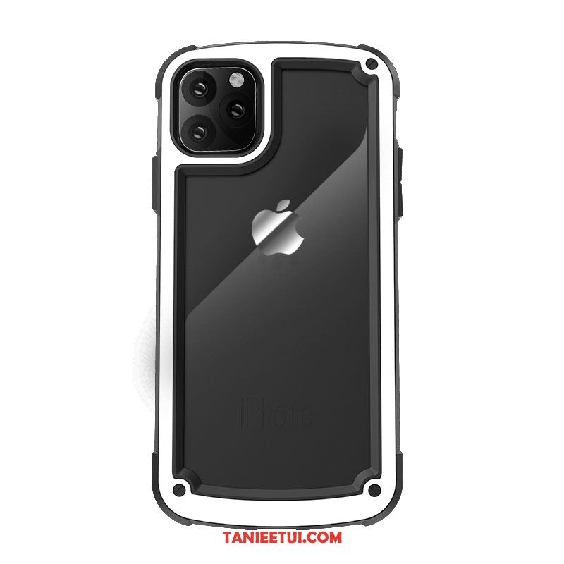 Etui iPhone 11 Pro Max Osobowość Ochraniacz Przezroczysty, Futerał iPhone 11 Pro Max Modna Marka Anti-fall Czarny