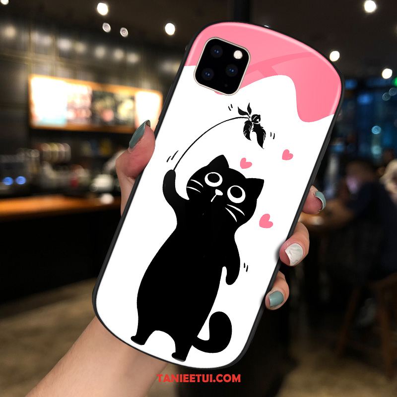 Etui iPhone 11 Pro Max Tendencja Czerwony Kreatywne, Futerał iPhone 11 Pro Max Telefon Komórkowy Osobowość Czerwony Netto