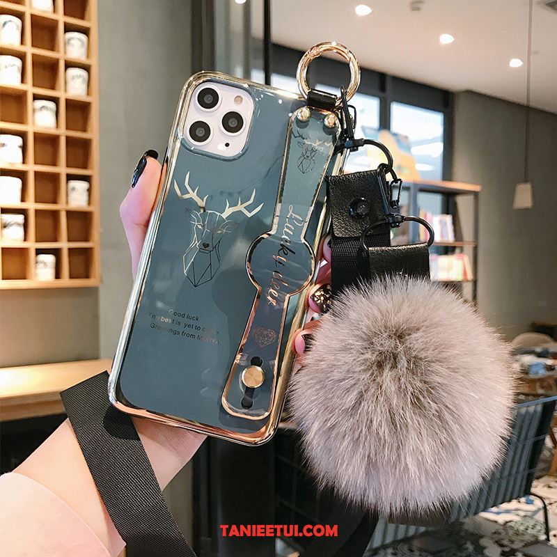 Etui iPhone 11 Pro Max Zielony Poszycie Moda, Obudowa iPhone 11 Pro Max Osobowość Ochraniacz Telefon Komórkowy