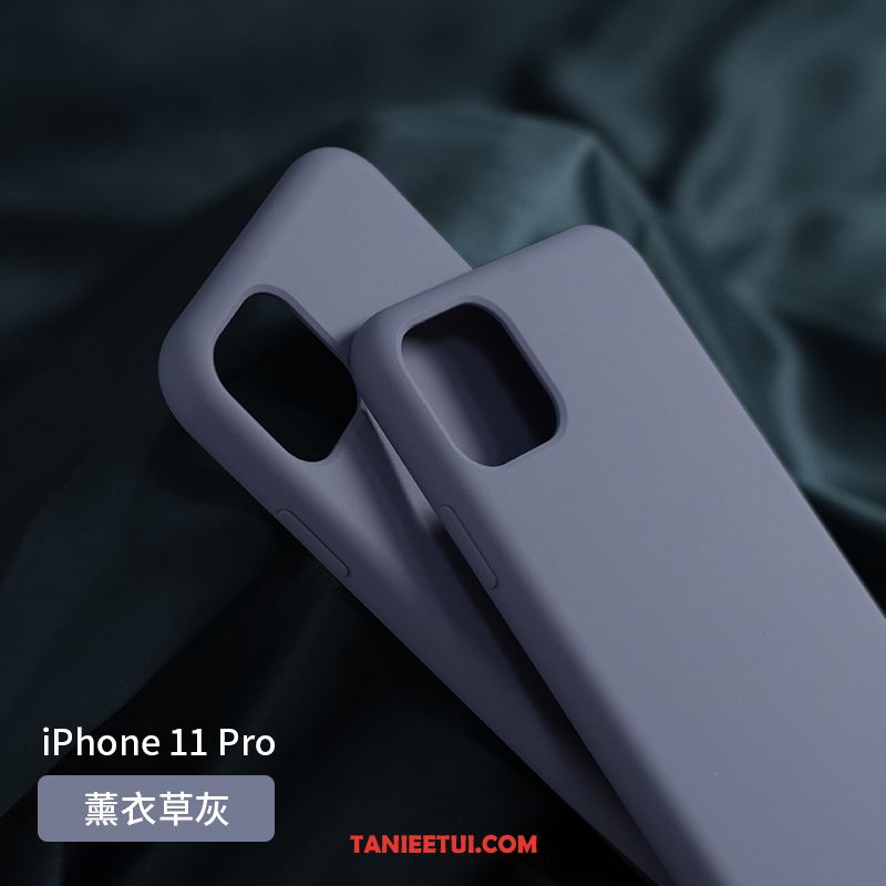 Etui iPhone 11 Pro Ochraniacz Anti-fall Miękki, Pokrowce iPhone 11 Pro Purpurowy Silikonowe All Inclusive