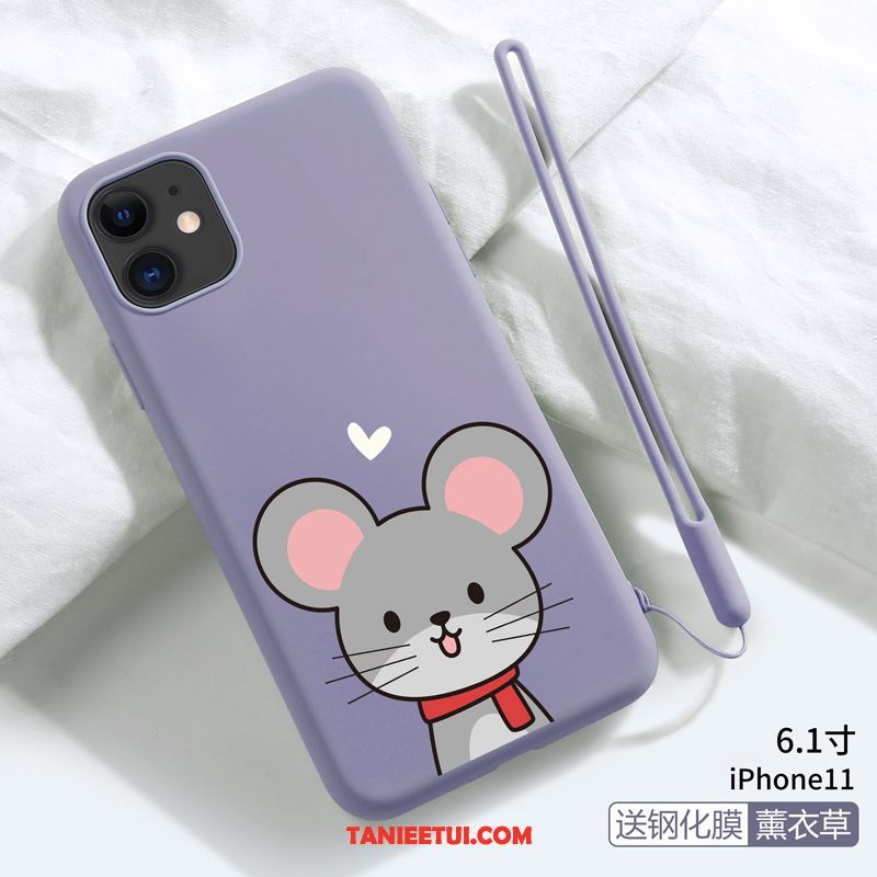 Etui iPhone 11 Silikonowe Cienkie Anti-fall, Obudowa iPhone 11 Zielony Ochraniacz Modna Marka