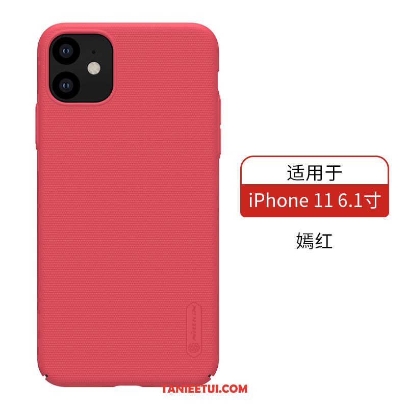 Etui iPhone 11 Telefon Komórkowy Niebieski Trudno, Obudowa iPhone 11 Nubuku