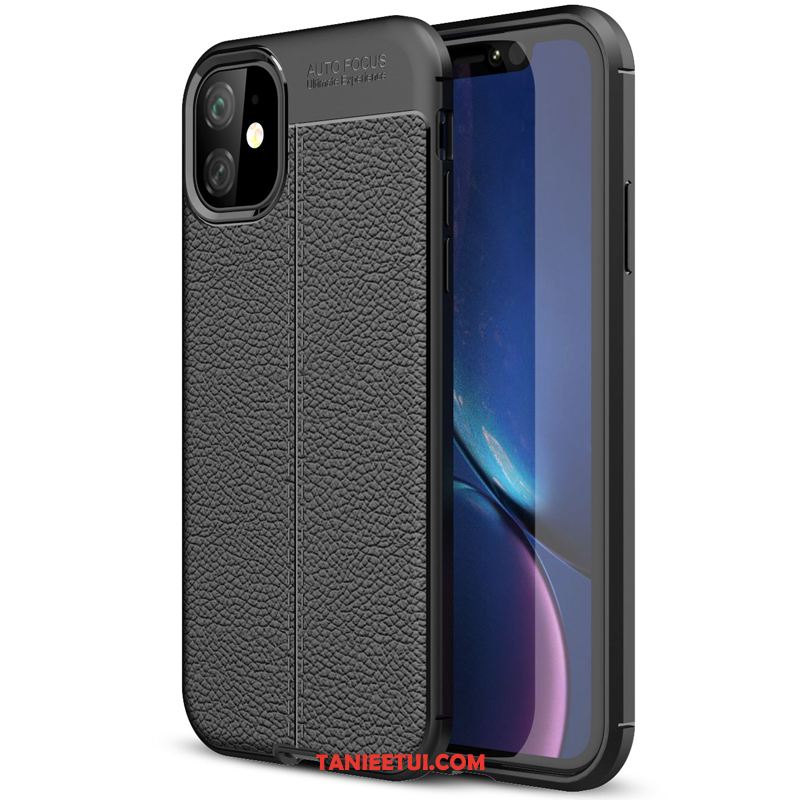 Etui iPhone 11 Zielony All Inclusive Wzór, Obudowa iPhone 11 Telefon Komórkowy Litchi Miękki