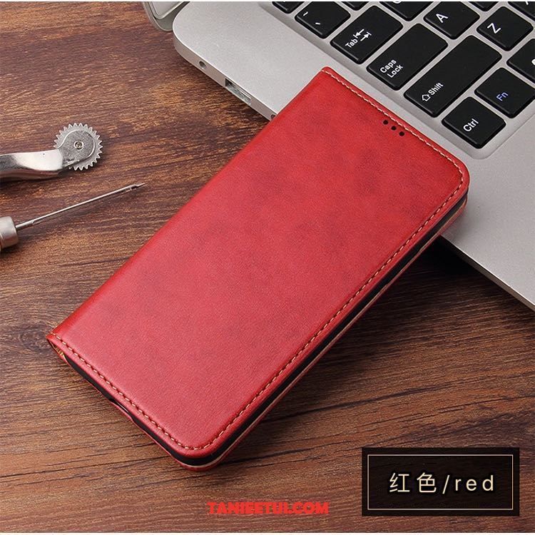 Etui iPhone 12 Anti-fall Czerwony All Inclusive, Obudowa iPhone 12 Biznes Cienkie Proste