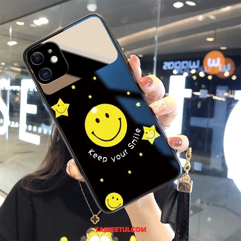 Etui iPhone 12 Mini All Inclusive Anti-fall Kreatywne, Futerał iPhone 12 Mini Telefon Komórkowy Czarny Smile