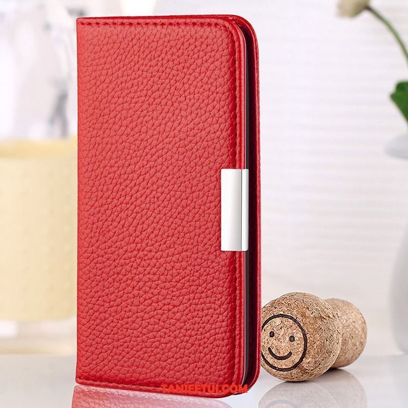 Etui iPhone 12 Moda Litchi Wzór, Obudowa iPhone 12 Portfel Karta Składać