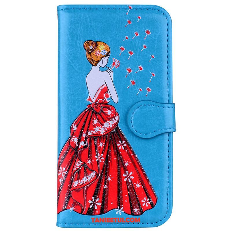 Etui iPhone 5 / 5s Anti-fall Eleganckie Skórzany Futerał, Pokrowce iPhone 5 / 5s Osobowość Telefon Komórkowy Czerwony