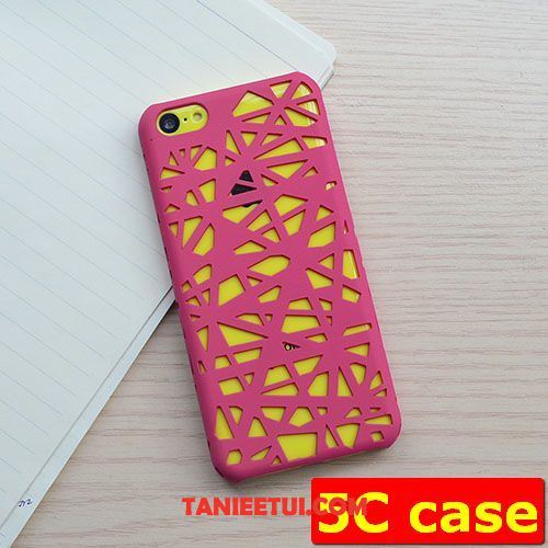 Etui iPhone 5c Ochraniacz Ptak Czerwony, Obudowa iPhone 5c Koronka Oddychające Geometria