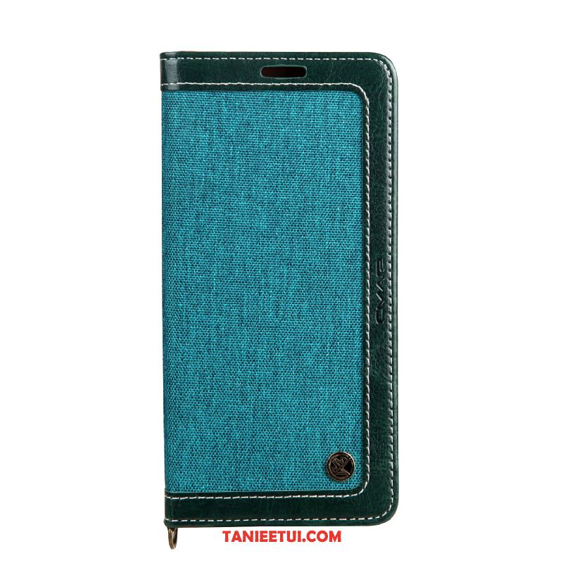 Etui iPhone 6 / 6s Plus Klapa Denim Wiszące Ozdoby, Obudowa iPhone 6 / 6s Plus Wzór Ochraniacz Szary