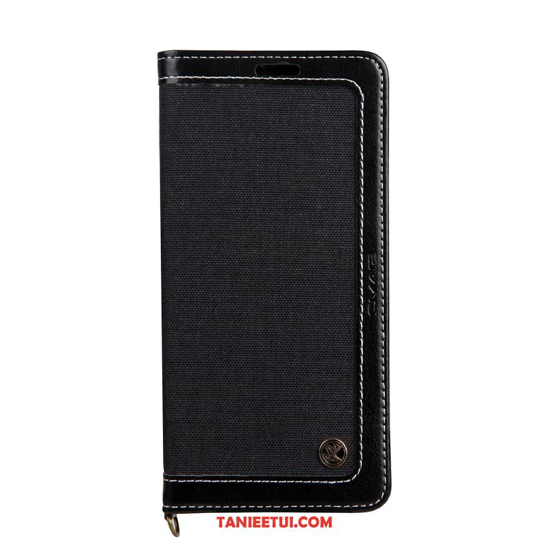 Etui iPhone 6 / 6s Plus Klapa Denim Wiszące Ozdoby, Obudowa iPhone 6 / 6s Plus Wzór Ochraniacz Szary