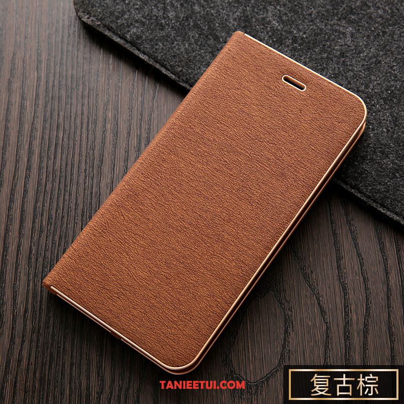 Etui iPhone 6 / 6s Plus Prawdziwa Skóra Anti-fall Vintage, Futerał iPhone 6 / 6s Plus All Inclusive Telefon Komórkowy Skórzany Futerał Braun