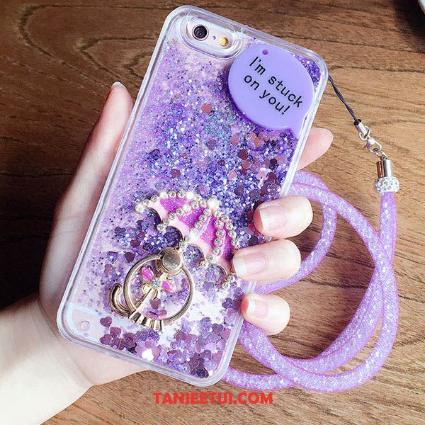 Etui iPhone 6 / 6s Plus Rhinestone Tendencja Telefon Komórkowy, Obudowa iPhone 6 / 6s Plus Różowe Anti-fall Quicksand