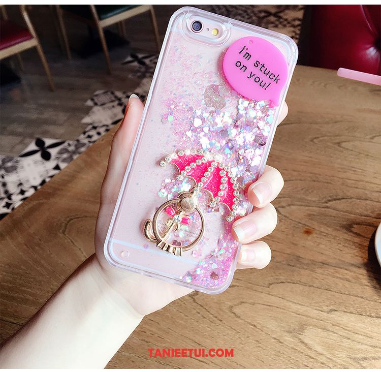 Etui iPhone 6 / 6s Plus Rhinestone Tendencja Telefon Komórkowy, Obudowa iPhone 6 / 6s Plus Różowe Anti-fall Quicksand