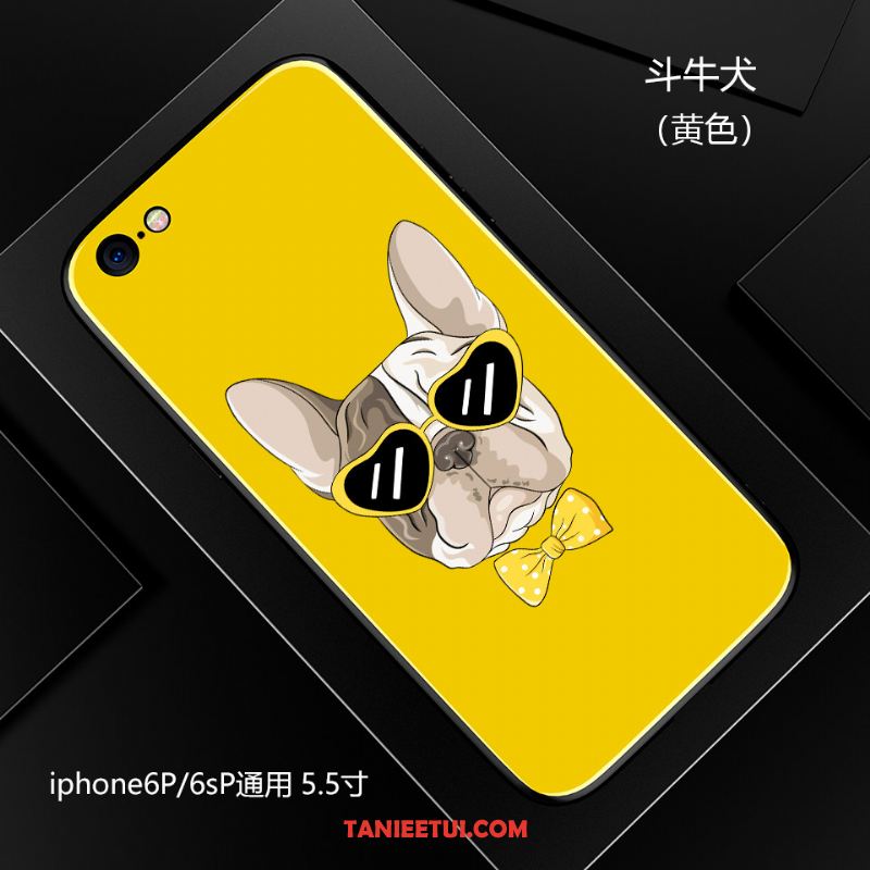 Etui iPhone 6 / 6s Plus Silikonowe Telefon Komórkowy Anti-fall, Obudowa iPhone 6 / 6s Plus Modna Marka Żółty Szkło