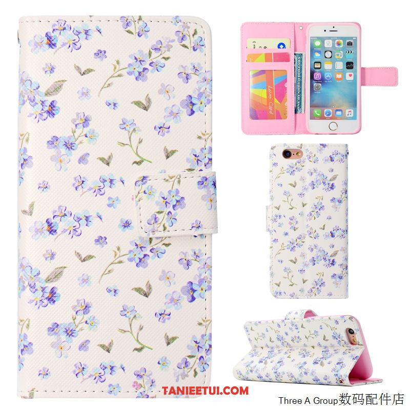 Etui iPhone 6 / 6s Plus Skórzany Futerał Klapa Zielony, Pokrowce iPhone 6 / 6s Plus Tendencja Moda Karta