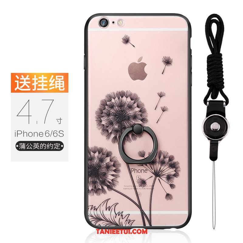 Etui iPhone 6 / 6s Rhinestone Osobowość All Inclusive, Obudowa iPhone 6 / 6s Miękki Różowe Anti-fall