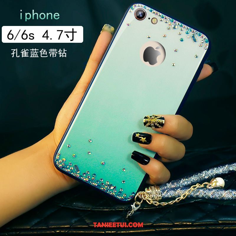 Etui iPhone 6 / 6s Rhinestone Różowe Bransoletki, Pokrowce iPhone 6 / 6s Szkło Wysoki Koniec Tendencja