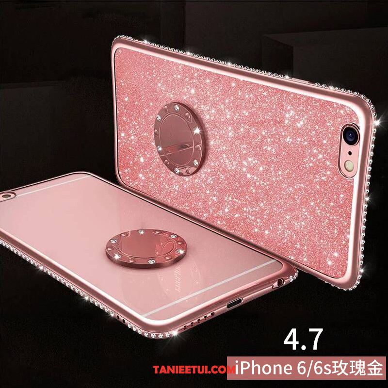 Etui iPhone 6 / 6s Silikonowe Wiszące Ozdoby Proszek, Obudowa iPhone 6 / 6s Modna Marka Anti-fall All Inclusive