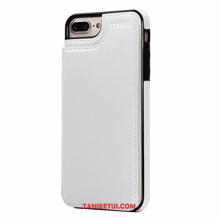 Etui iPhone 7 Plus Niebieski Biznes Portfel, Obudowa iPhone 7 Plus Karta Wspornik Pakiet Kart