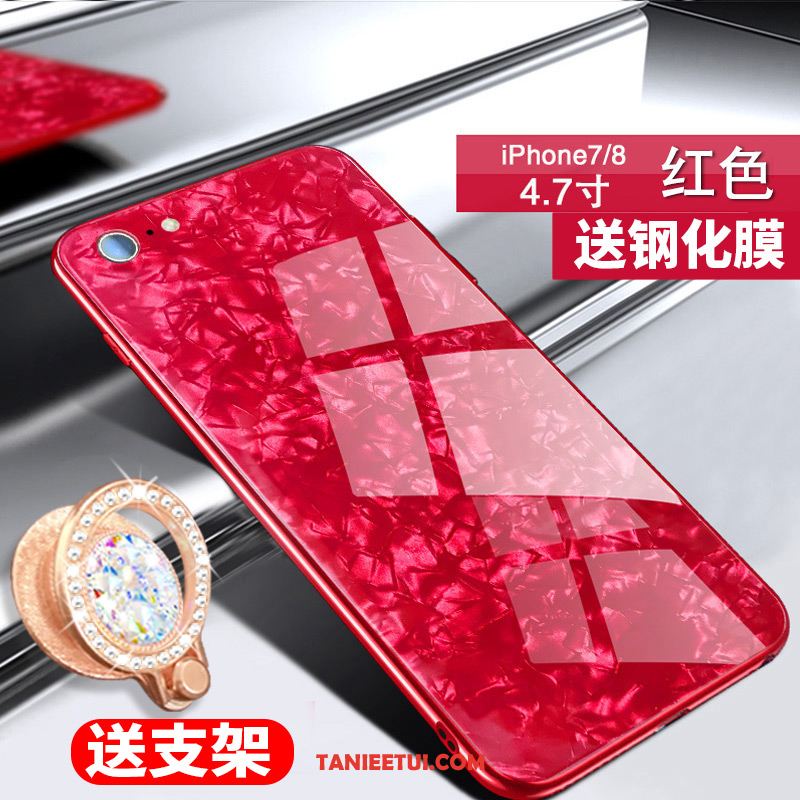 Etui iPhone 7 Telefon Komórkowy Shell Kreatywne, Futerał iPhone 7 Czerwony Netto All Inclusive Szkło