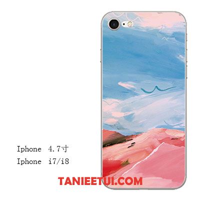 Etui iPhone 8 All Inclusive Niebieski Wiszące Ozdoby, Obudowa iPhone 8 Silikonowe Ochraniacz Sztuka