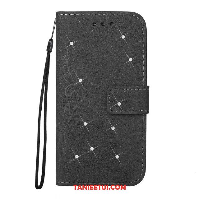 Etui iPhone 8 Plus Rhinestone Nowy Anti-fall, Futerał iPhone 8 Plus Purpurowy Miękki Telefon Komórkowy