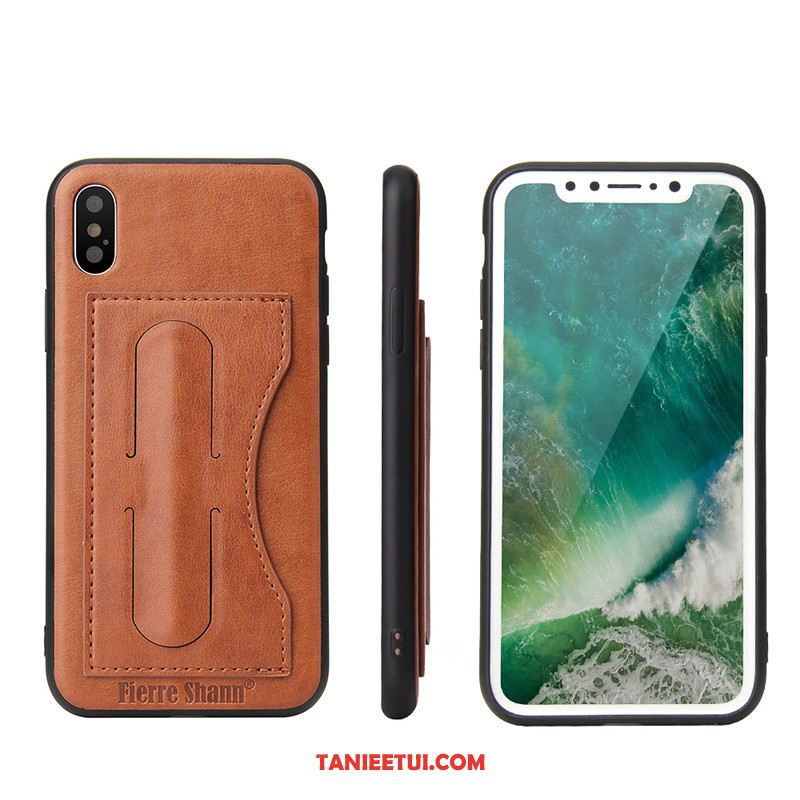 Etui iPhone X Ochraniacz Anti-fall Zielony, Futerał iPhone X All Inclusive Ochrona Przeciwwybuchowa Karta