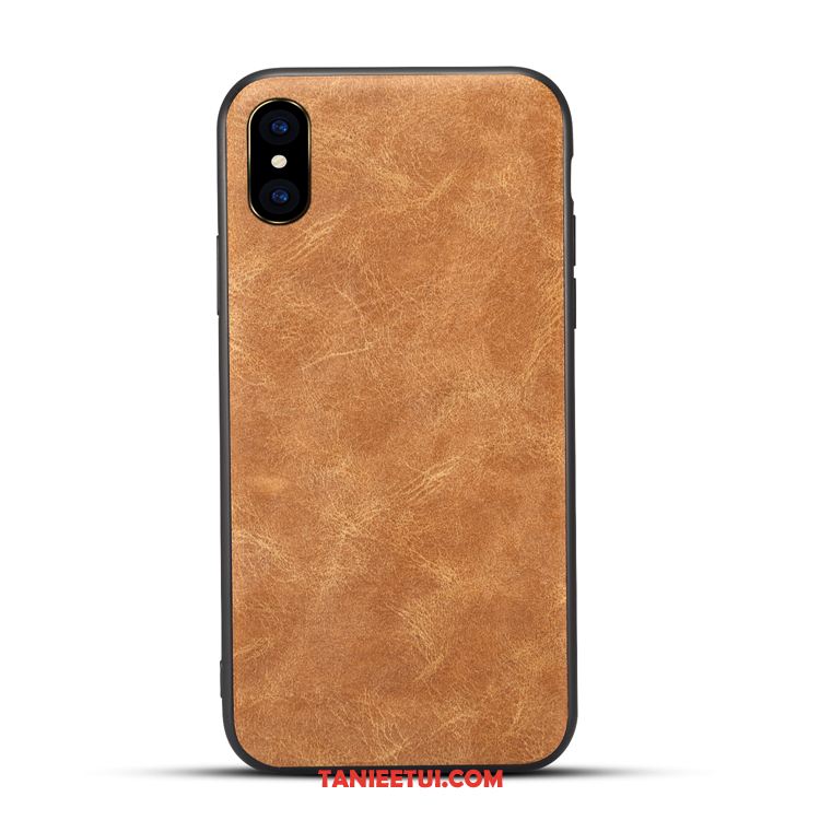 Etui iPhone X Vintage Skórzany Futerał Ochraniacz, Futerał iPhone X Nowy Skóra Tendencja