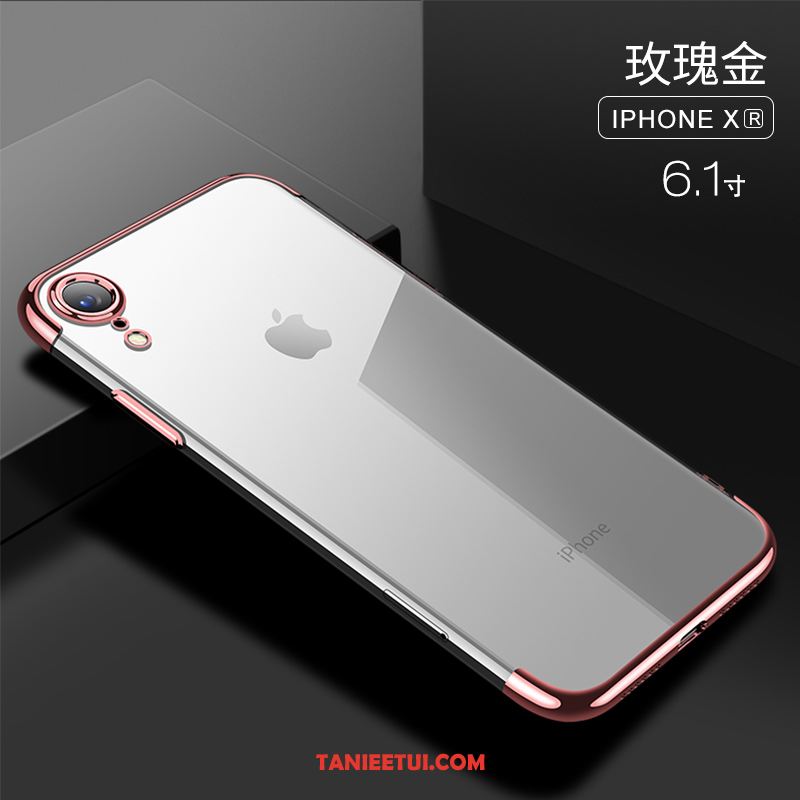 Etui iPhone Xr Czerwony Nowy Silikonowe, Futerał iPhone Xr Anti-fall Telefon Komórkowy Cienkie
