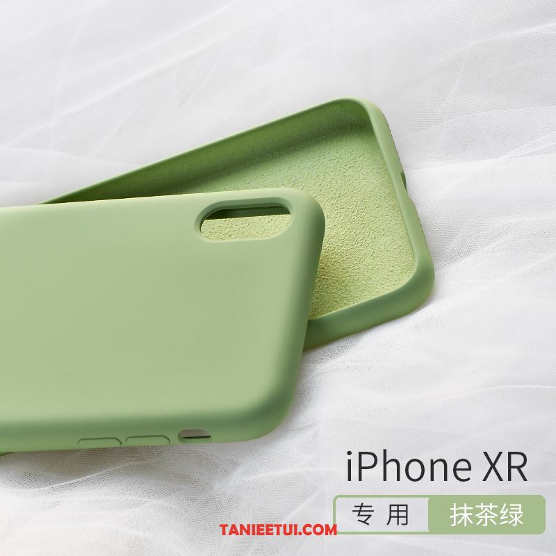 Etui iPhone Xr Miękki Jednolity Kolor Nowy, Futerał iPhone Xr Ochraniacz Modna Marka Silikonowe