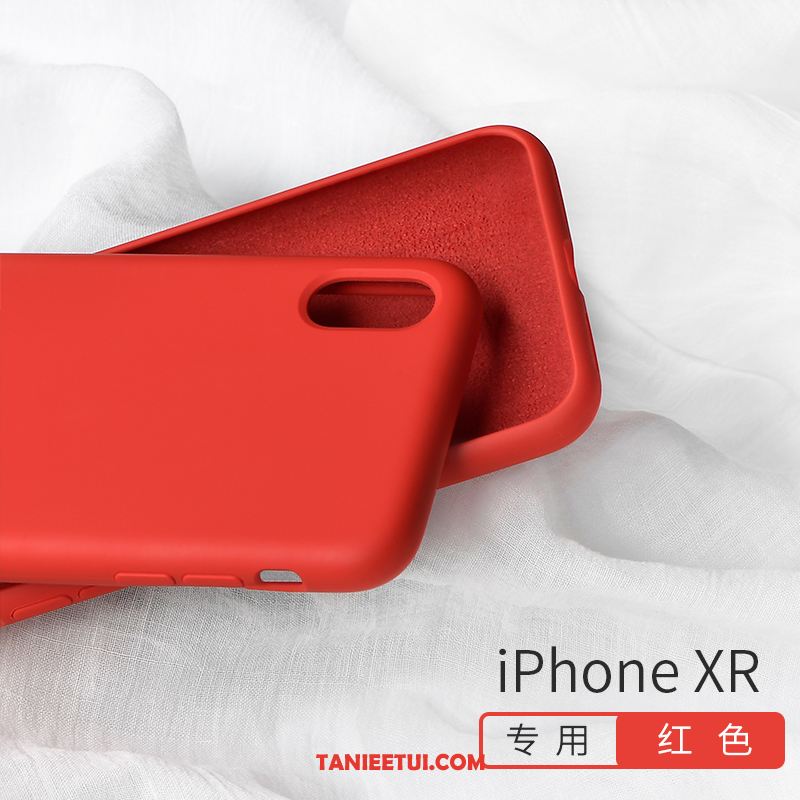 Etui iPhone Xr Miękki Jednolity Kolor Nowy, Futerał iPhone Xr Ochraniacz Modna Marka Silikonowe