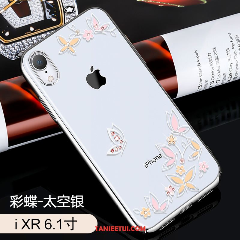 Etui iPhone Xr Trudno Moda Anti-fall, Obudowa iPhone Xr Ochraniacz Tendencja Rhinestone