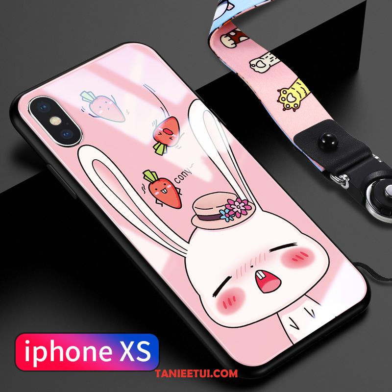 Etui iPhone Xs Anti-fall Telefon Komórkowy Czerwony Netto, Futerał iPhone Xs Jasny Niebieski Piękny All Inclusive