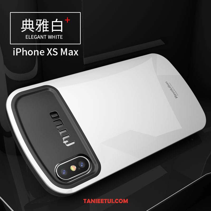 Etui iPhone Xs Max Tendencja Silikonowe Purpurowy, Pokrowce iPhone Xs Max Nubuku Telefon Komórkowy All Inclusive Beige