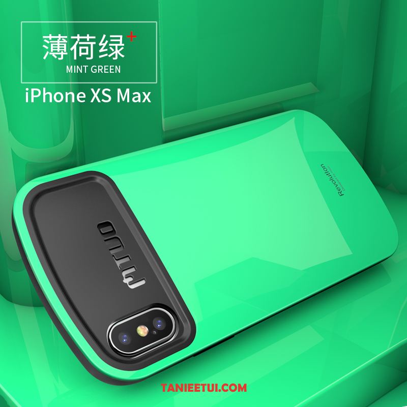 Etui iPhone Xs Max Tendencja Silikonowe Purpurowy, Pokrowce iPhone Xs Max Nubuku Telefon Komórkowy All Inclusive Beige
