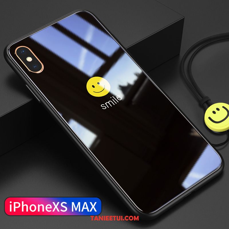 Etui iPhone Xs Max Wiszące Ozdoby Zakochani Nowy, Obudowa iPhone Xs Max Telefon Komórkowy Modna Marka Szkło