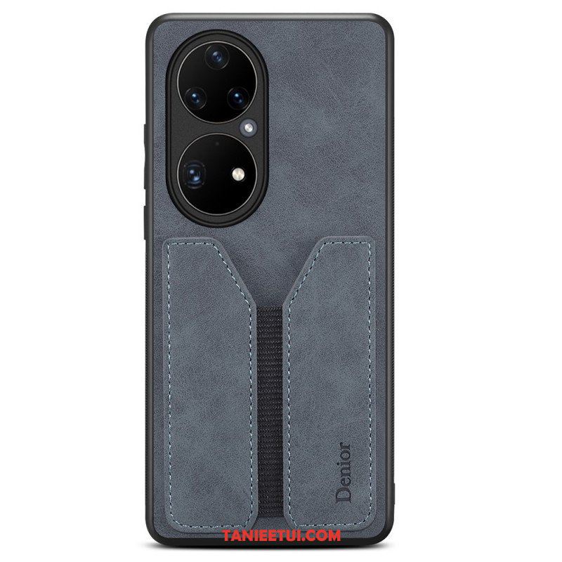 Futerały do Huawei P50 Pro Elastyczne Etui Na Karty Denior