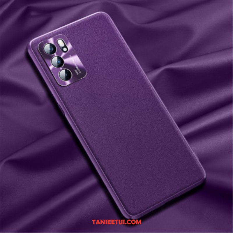 Futerały do Oppo Reno 6 5G Prestiżowy Efekt Skóry