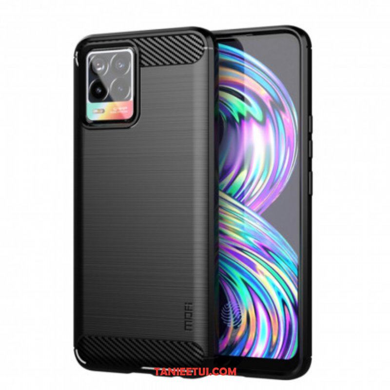 Futerały do Realme 8 / 8 Pro Szczotkowane Włókno Węglowe Mofi