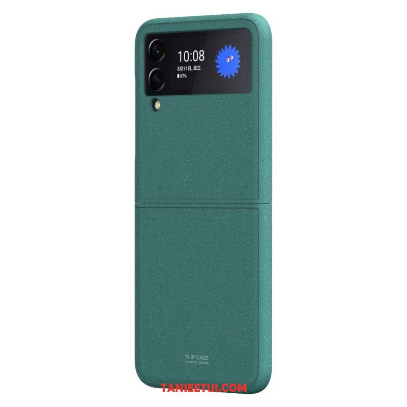 Futerały do Samsung Galaxy Z Flip 3 5G Etui Folio Styl Piaskowania