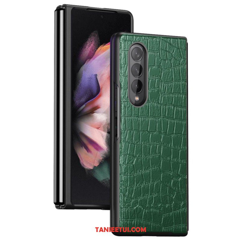 Futerały do Samsung Galaxy Z Fold 4 Klasyczny Krokodyl