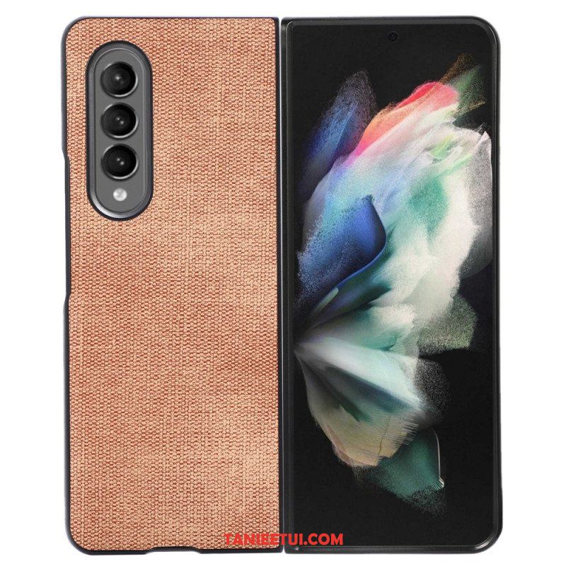 Futerały do Samsung Galaxy Z Fold 4 Tkana Sztuczna Skóra