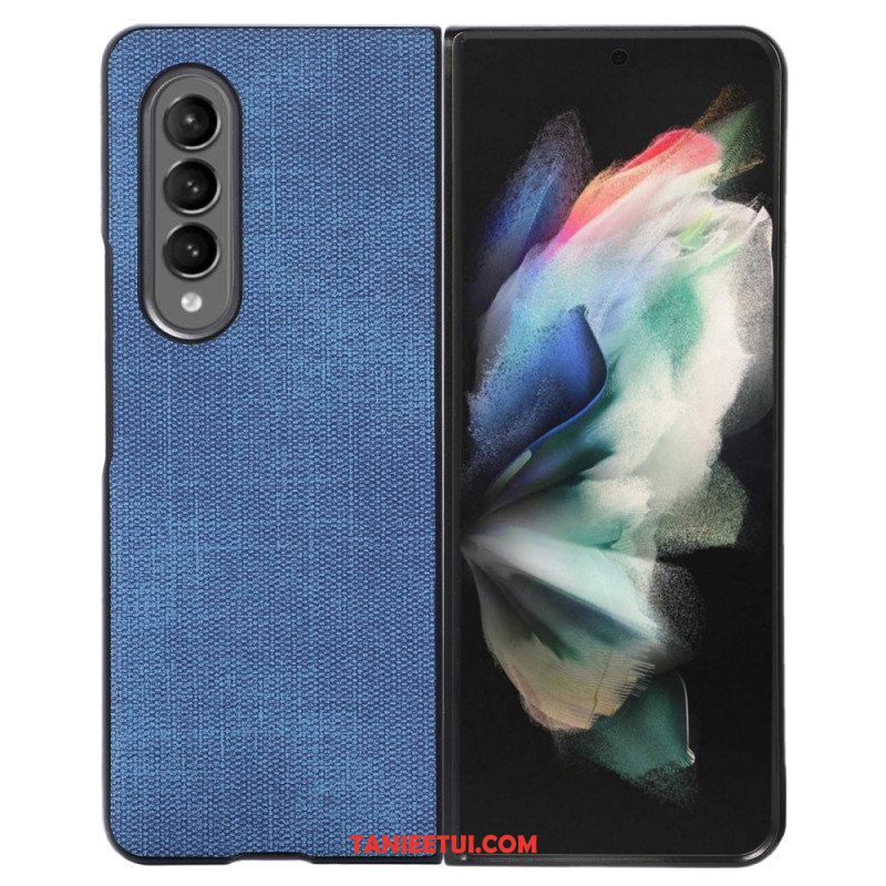 Futerały do Samsung Galaxy Z Fold 4 Tkana Sztuczna Skóra