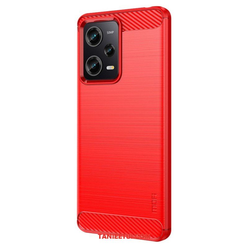 Futerały do Xiaomi Redmi Note 12 Pro Szczotkowane Włókno Węglowe Mofi