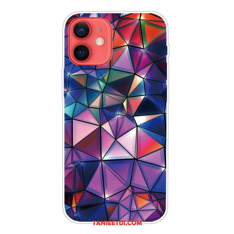 Futerały do iPhone 13 Mini Elastyczna Geometria