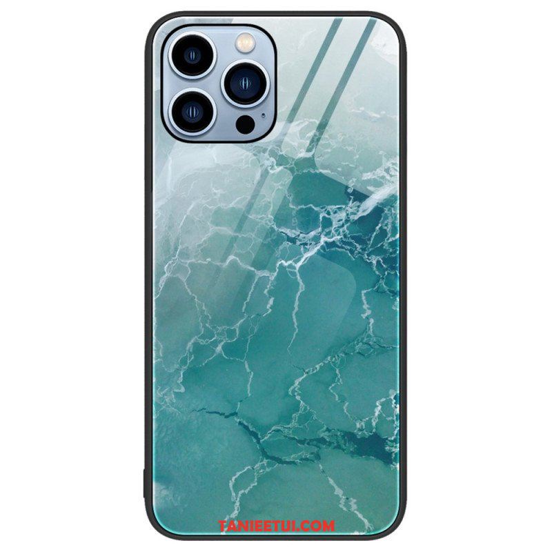 Futerały do iPhone 14 Pro Szkło Hartowane W Kolorach Marmuru