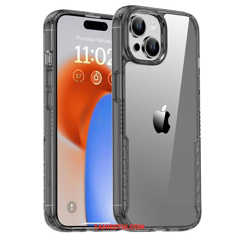 Futerały do iPhone 15 Przezroczysty. Przyciemniany Ipaky