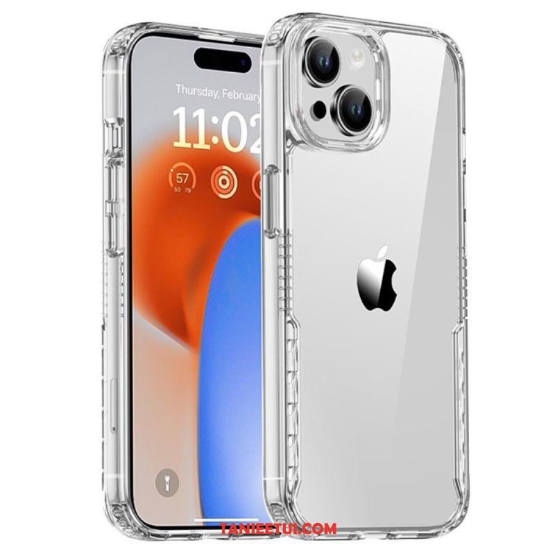 Futerały do iPhone 15 Przezroczysty. Przyciemniany Ipaky