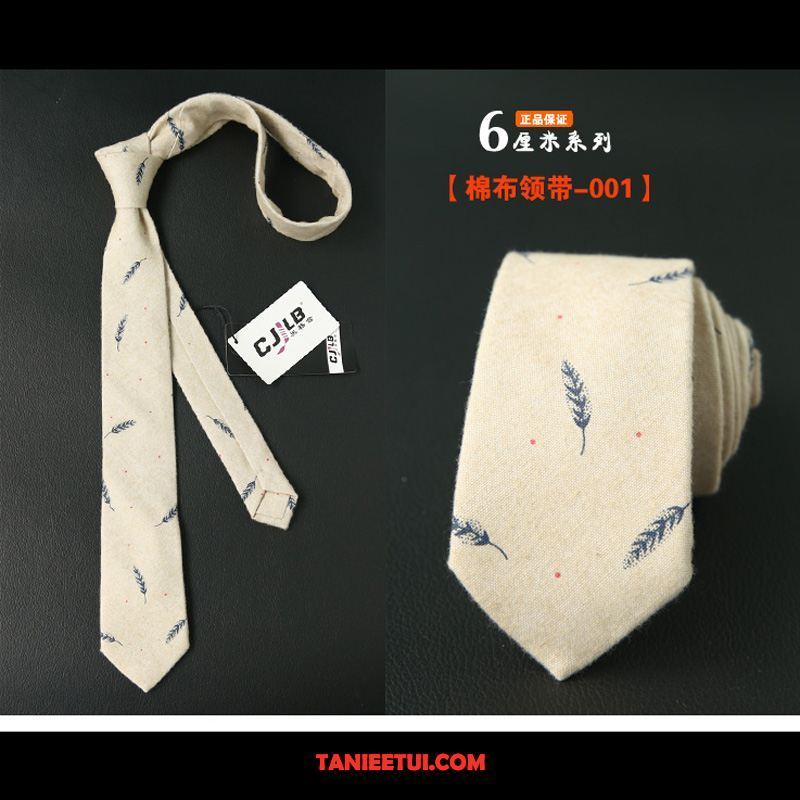Krawat Męskie Casual Mały Pan Młody, Krawat 6 Cm Ślubna Groomsmen Blau